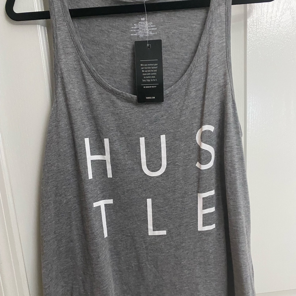 Hustle tank top